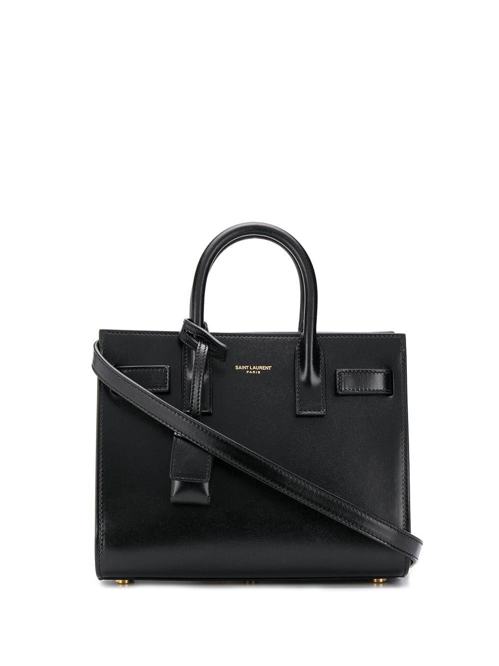 YSL Saint Laurent Saint Laurent Trending Women Sac De Jour Leather Black Tote Bag