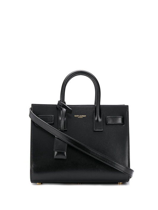 YSL Saint Laurent Saint Laurent Trending Women Sac De Jour Leather Black Tote Bag
