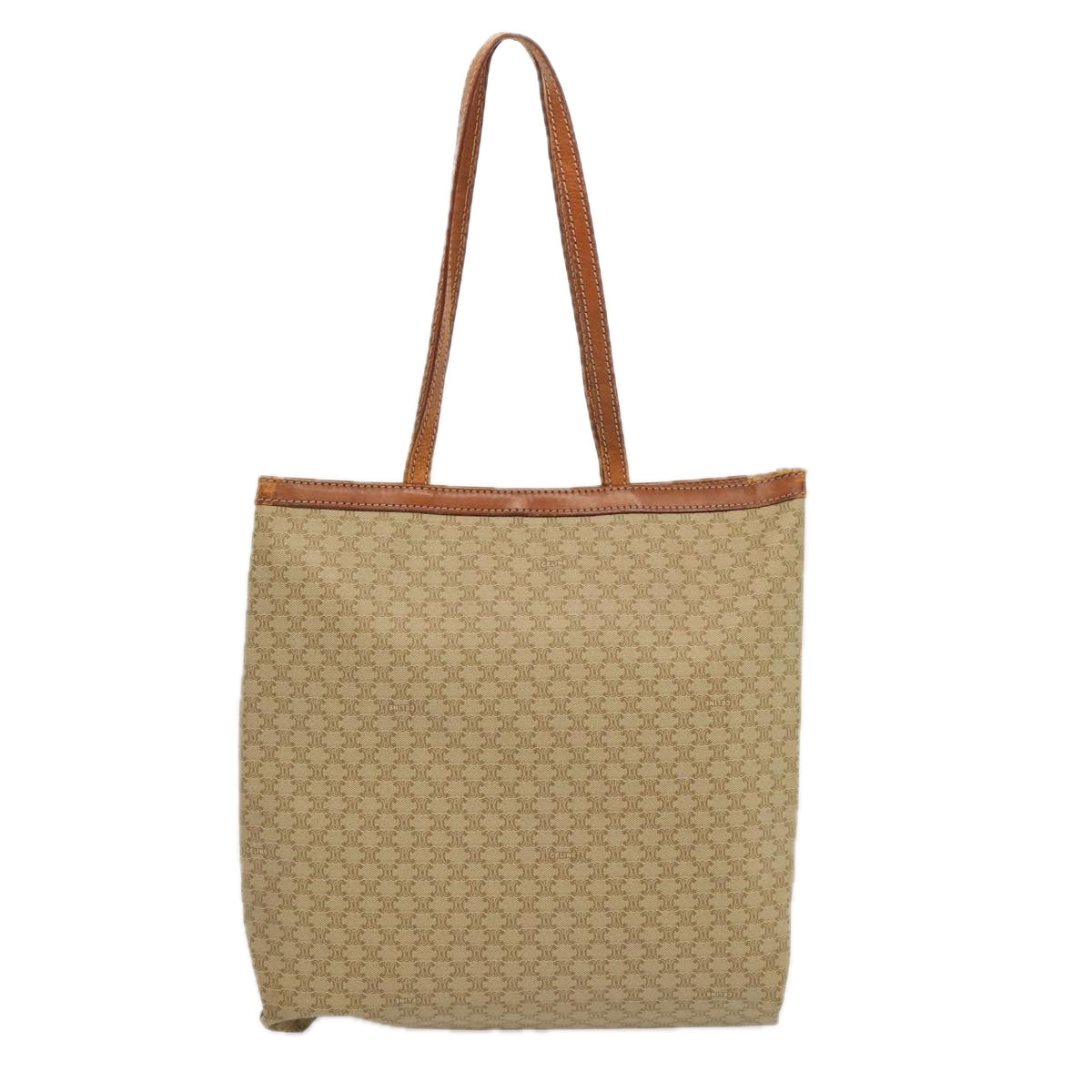 Luxury Macadam Tote Bag Pvc Set Canvas Brown