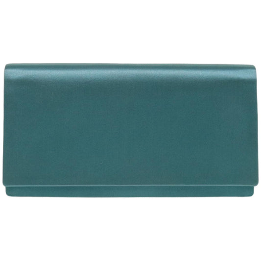 Prada Clutch Bag Light Auth Satin Blue