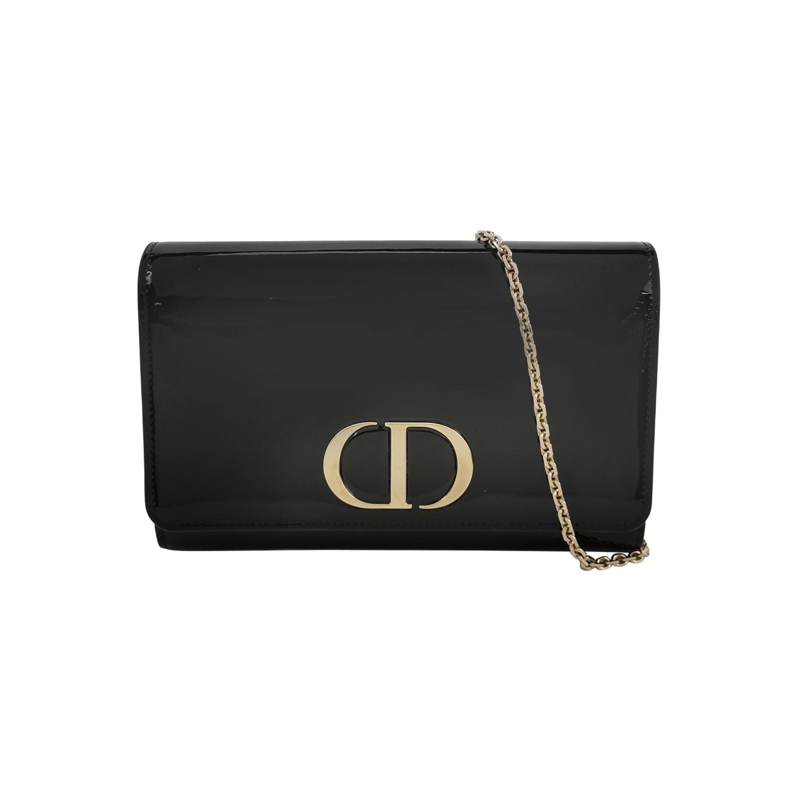 Dior Crossbody Bag 30Montaigne CD Leather Patent Logo
