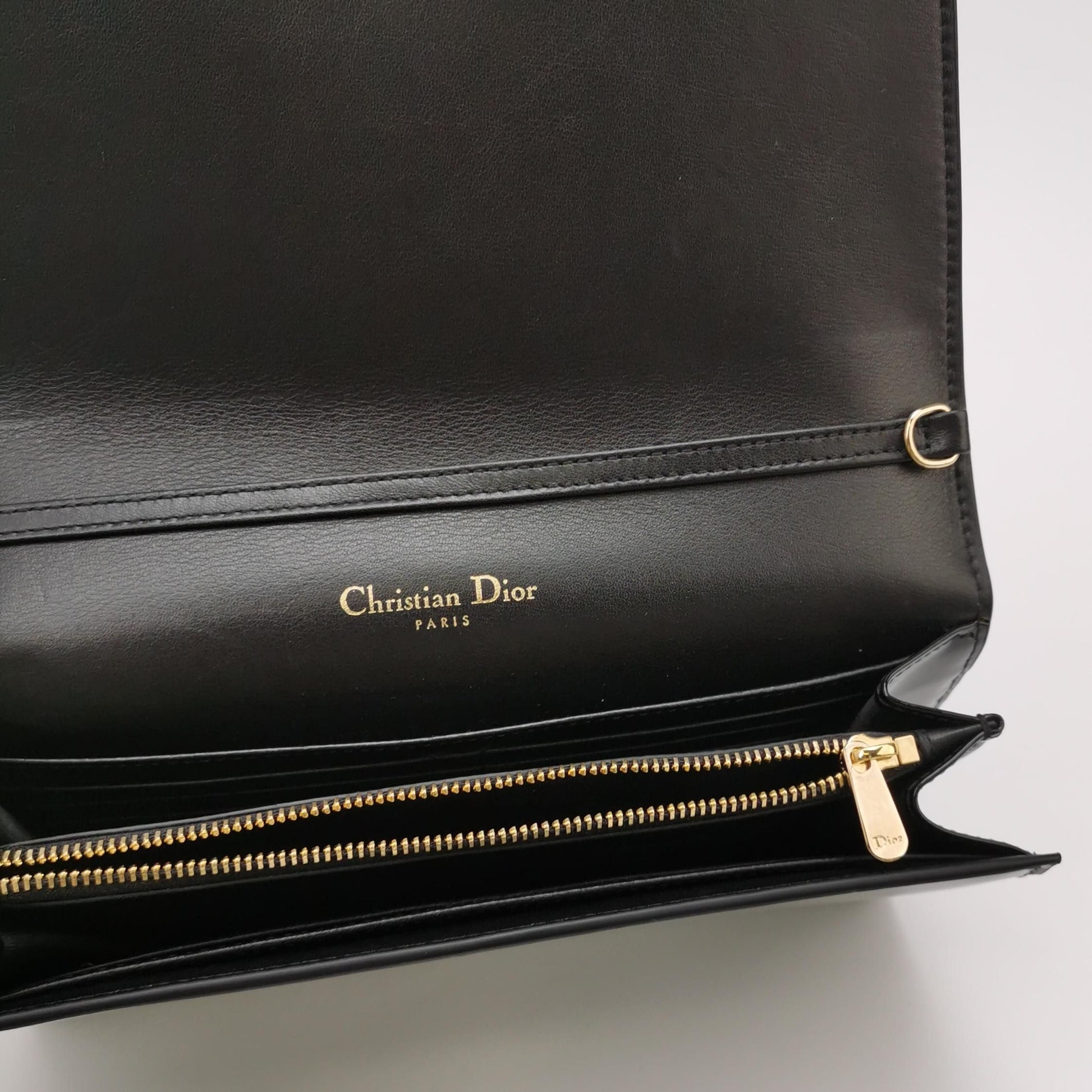 Dior Crossbody Bag 30Montaigne CD Leather Patent Logo