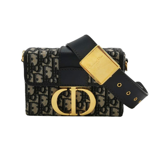 Dior Bag 30Montaigne in Oblique and Leather Canvas Mini Mini Bag