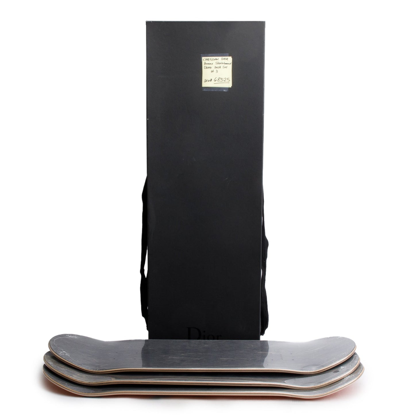 Dior Christian Homme Skateboard Skate Deck Set Of Travel Bag