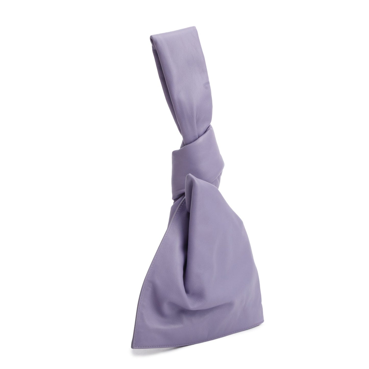 Bottega Veneta Purple Calfskin Bv Twist Travel Bag Mini