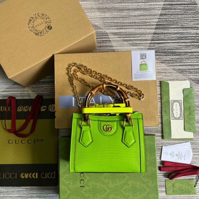 gg Lizard Yellow , ’s Mini Tote Bag