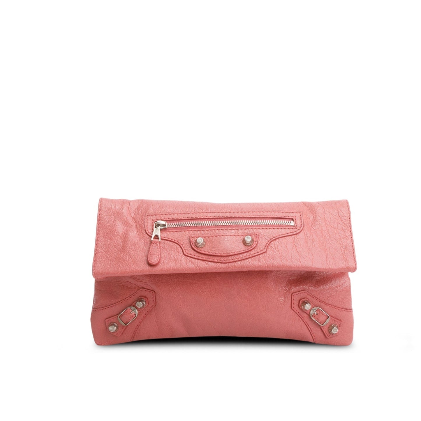Balenciaga Agneau Envelope Clutch Pink Clutch Bag