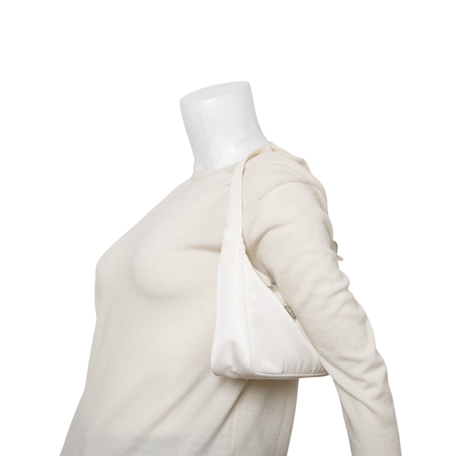 Prada Re Saffiano Re Edition Bag Nylon White Travel Bag