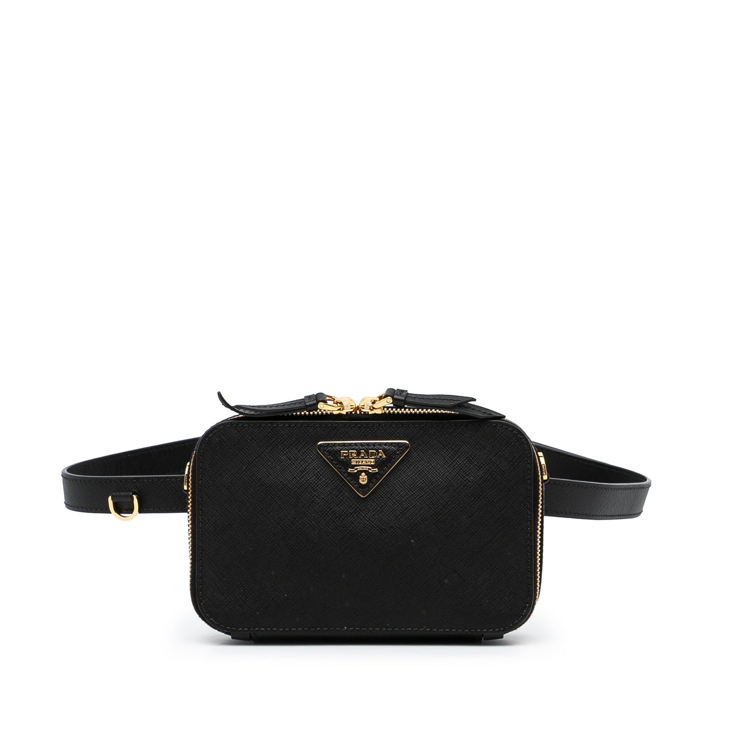 Prada Belt Bag Saffiano Black