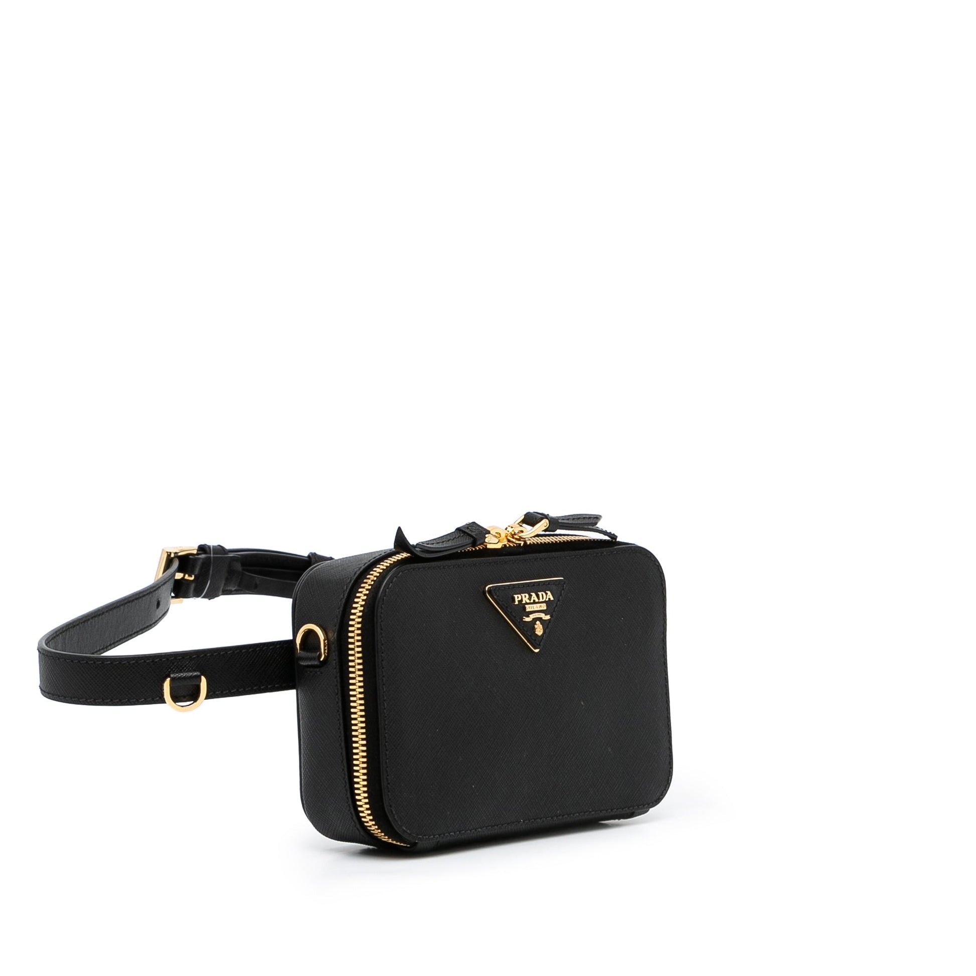 Prada Belt Bag Saffiano Black