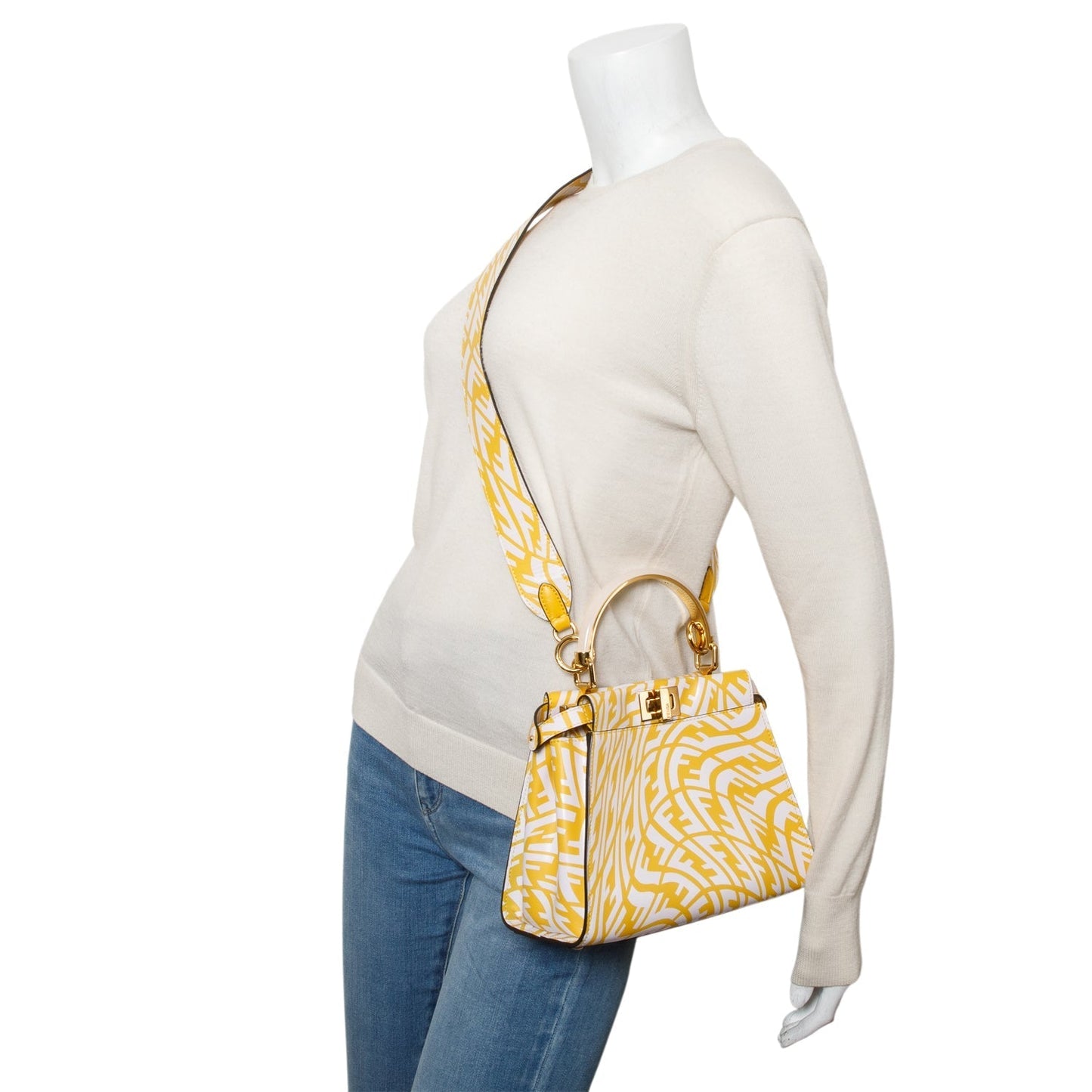 Fendi Yello Satchel Bag Travel Bag