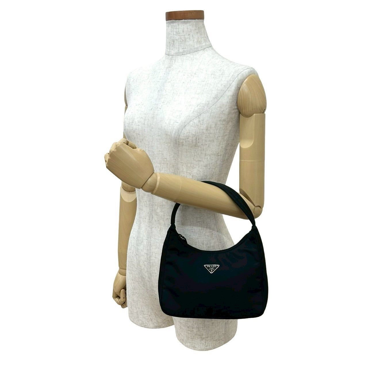 Handbag Nylon Black Travel Bag