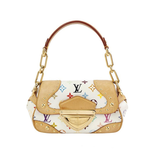 Louis Vuitton x Takashi Murakami Marilyn White Multicolor Handbag