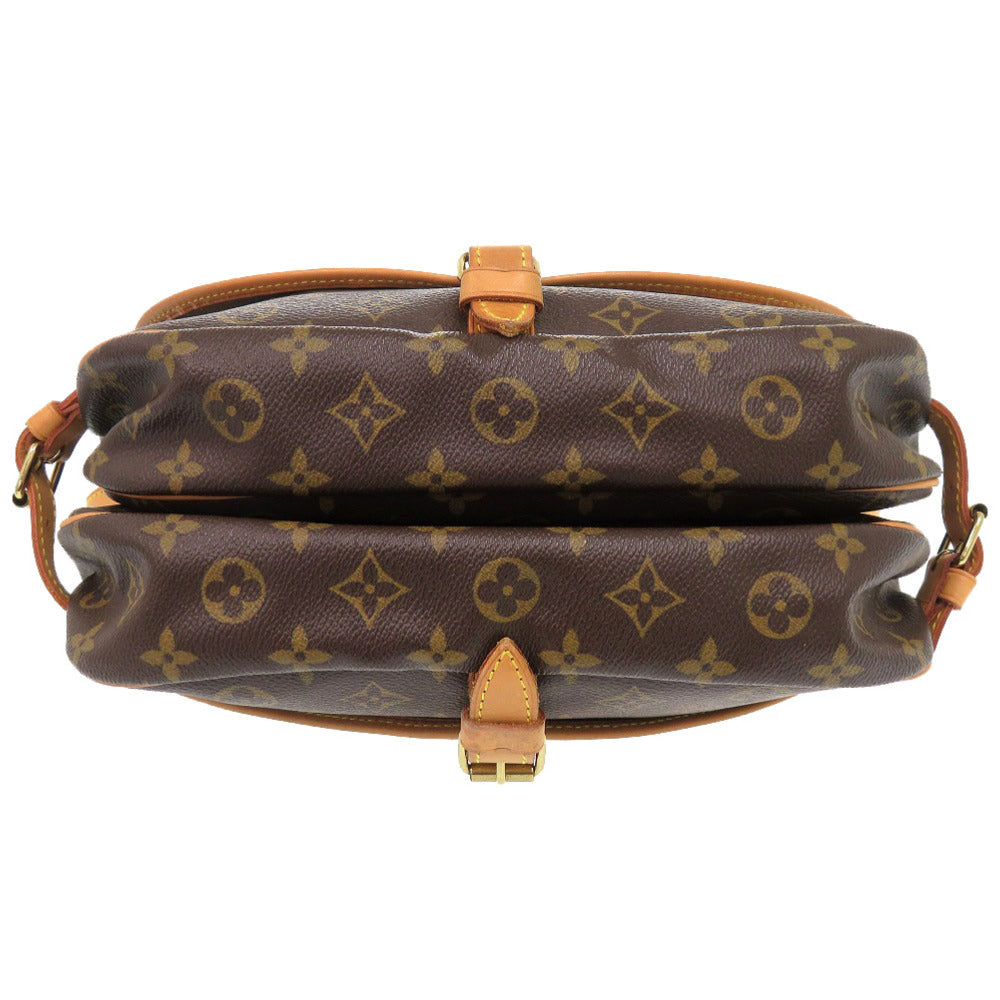 Louis Vuitton M42256 Saumur 30 Monogram Canvas Brown Shoulder Bag
