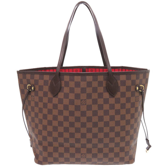 Louis Vuitton N51105 Damier Neverfull MM Canvas Brown Tote Bag 6A0156Bb5A8