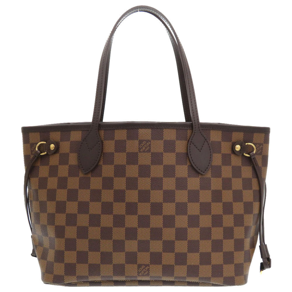 Louis Vuitton N51109 Damier Never full Canvas Brown Tote Bag