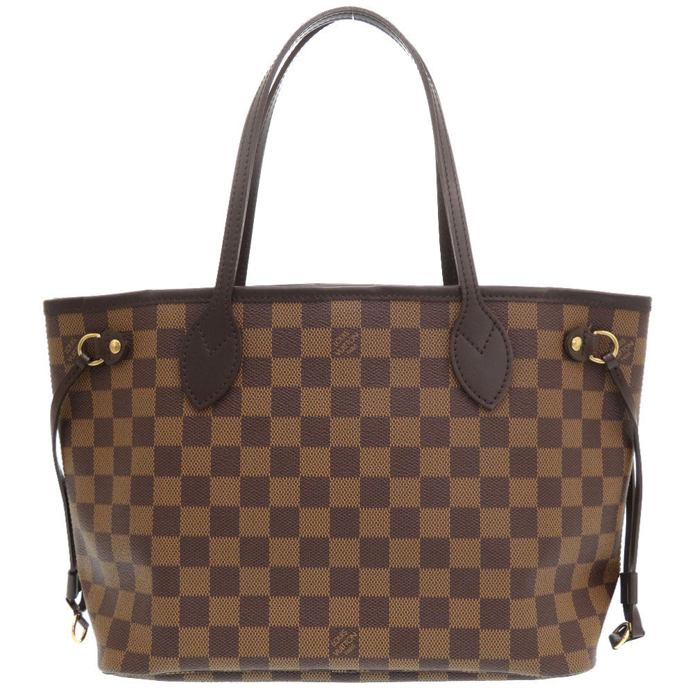 Louis Vuitton N51109 Damier Never full Canvas Brown Tote Bag