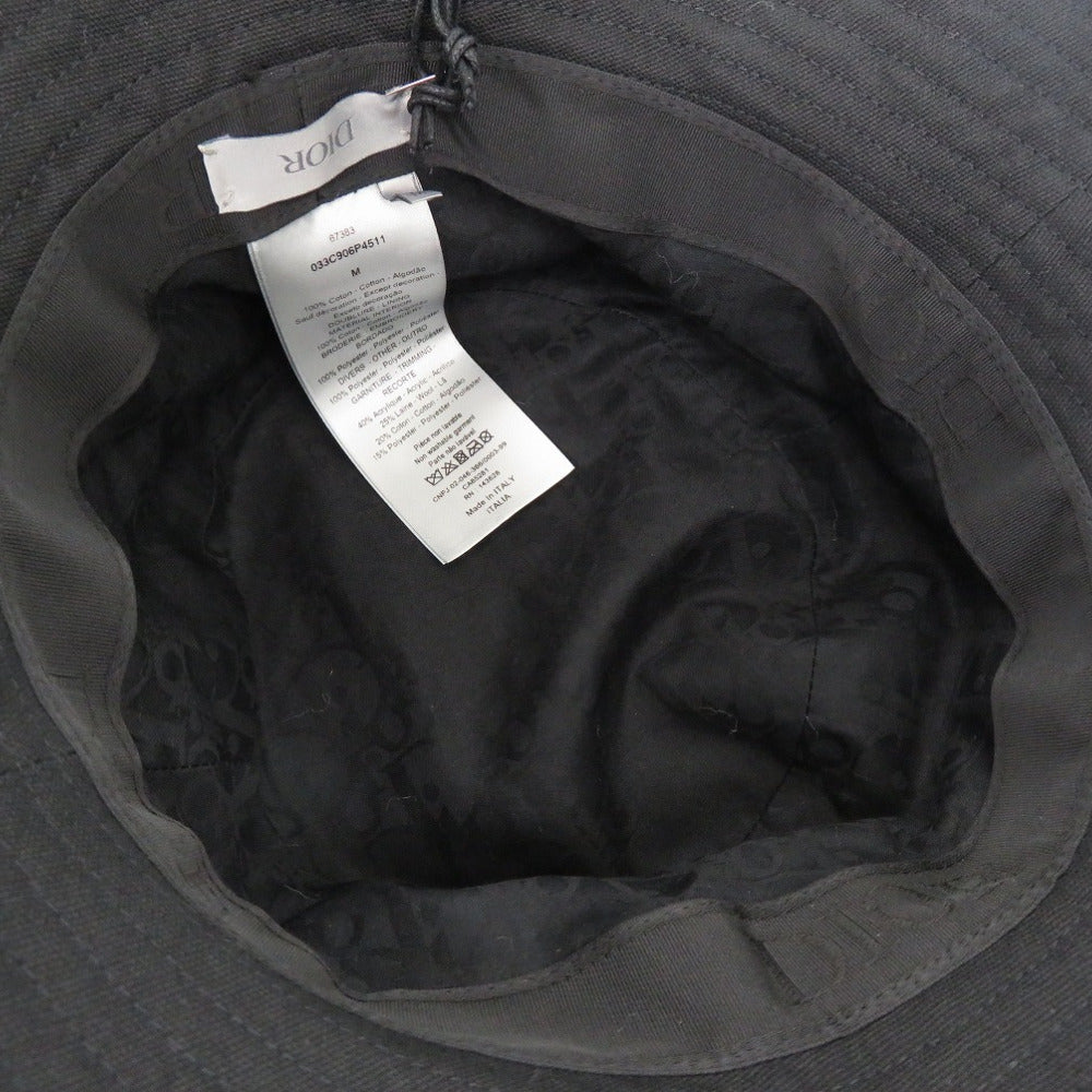 Dior Other Hats Cotton, Polyester Tiger Patch Hat Black Bucket Bucket Bag