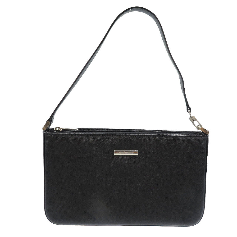 Burberry Women Handbag Leather Black Travel Bag