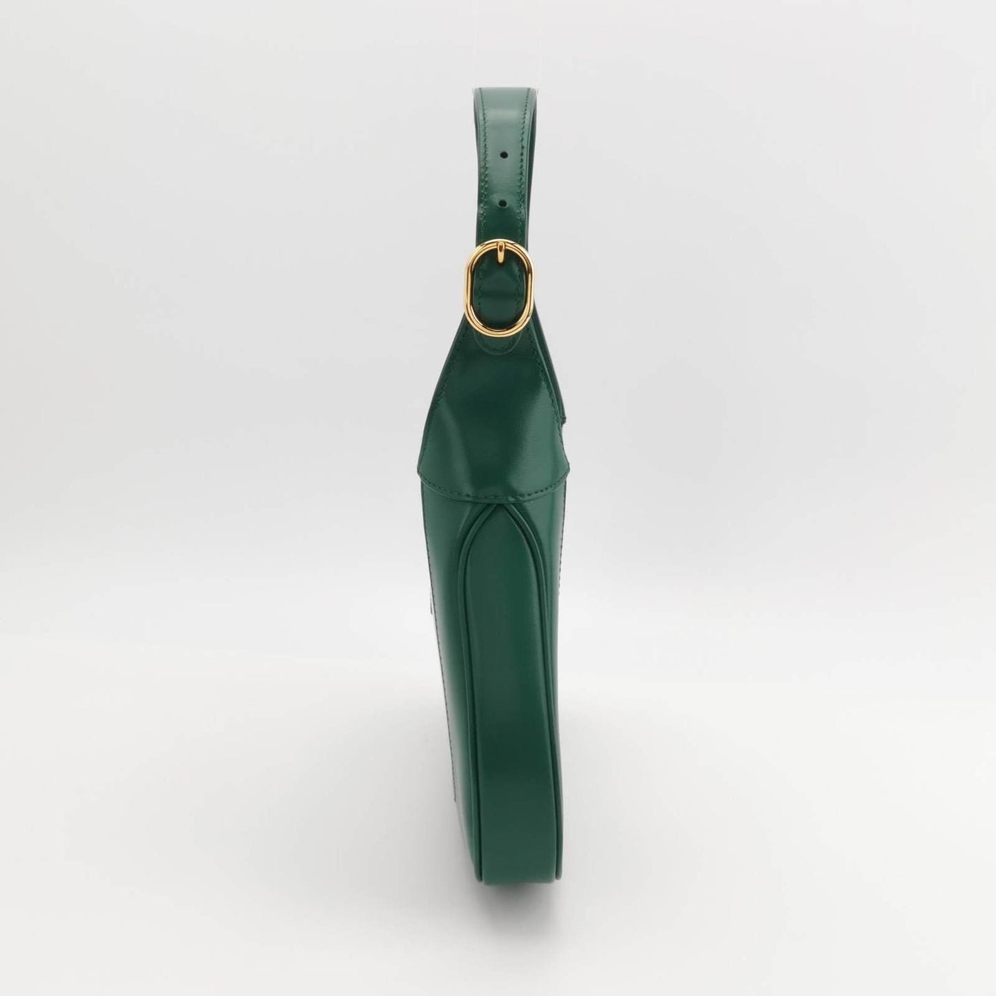 Gucci Jackie Adjustable Strap Leather Green Small Handbag Strap 4
