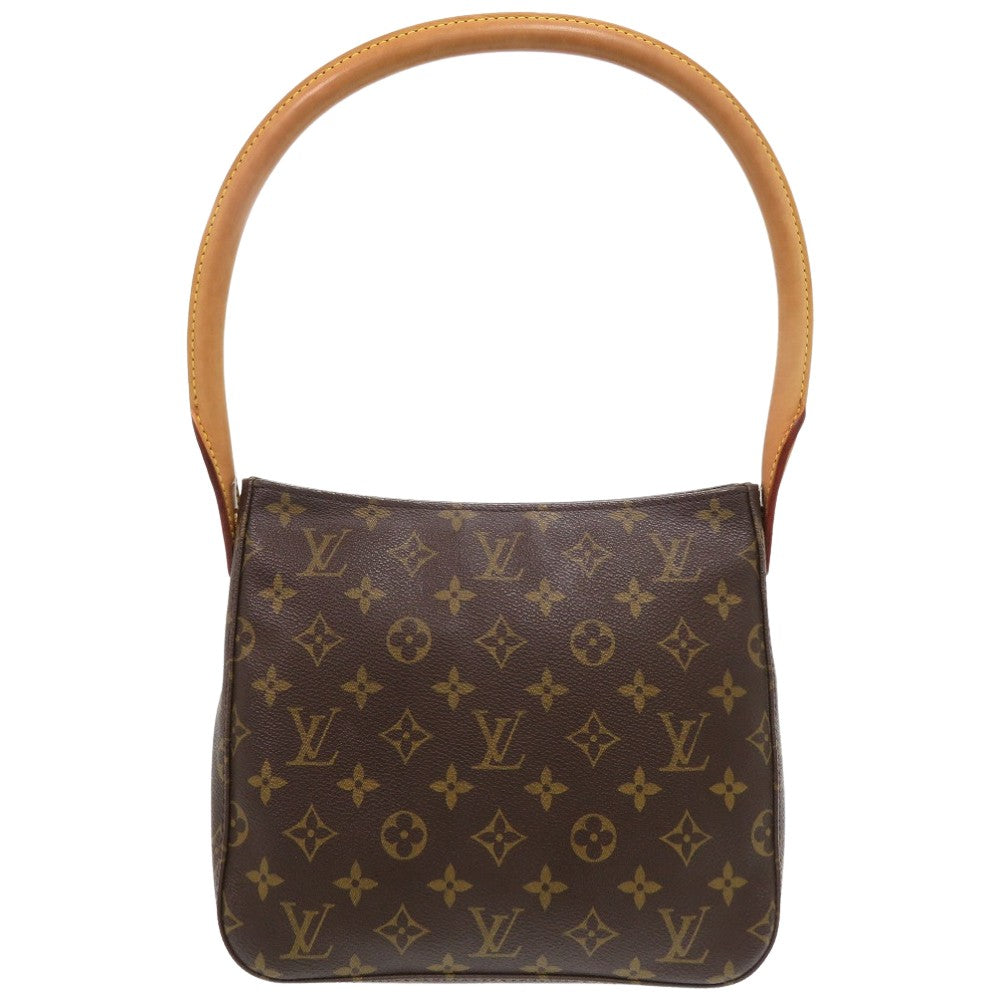 Louis Vuitton M51146 Looping MM LoopingMM Monogram Canvas Brown Shoulder Bag
