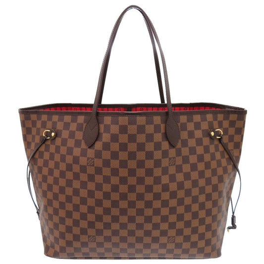 Louis Vuitton N51106 Damier Ebene Neverfull Canvas Brown Tote Bag 6D1160Igs6A8