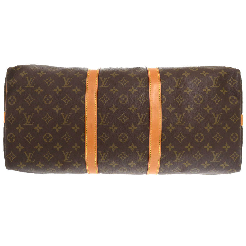 Louis Vuitton Boston Duffel M41416 Keepall bandouliere50 Monogram Canvas Brown Travel Bag 5