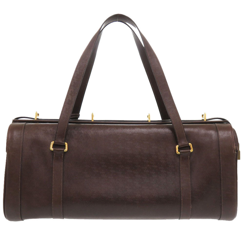 Boston Duffel Bag Mens Leather Brown Travel Bag