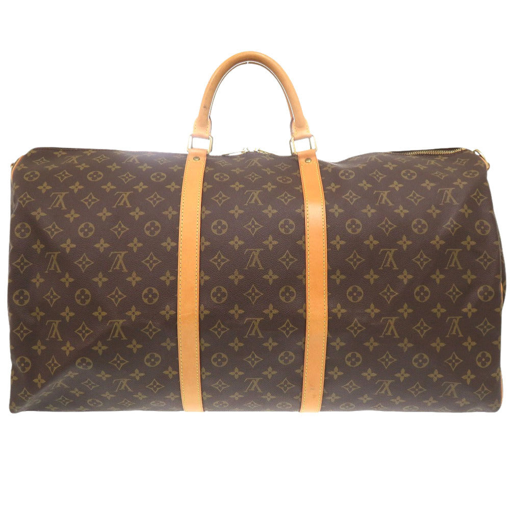 Louis Vuitton Boston Duffel M41412 Keepall bandouliere60 Monogram Canvas Brown Travel Bag 6E0825Ihg6A7