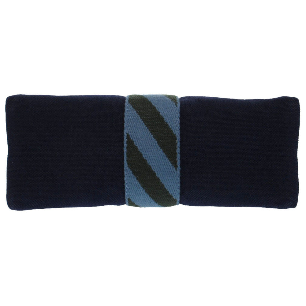 Hermes Clutch Bag Cotton Jimetu Jumping High Case Mens Canvas Navy