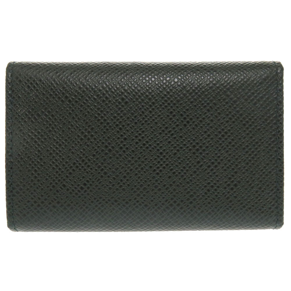 Louis Vuitton Key holder M30534 Taiga Leather Green Key Chain