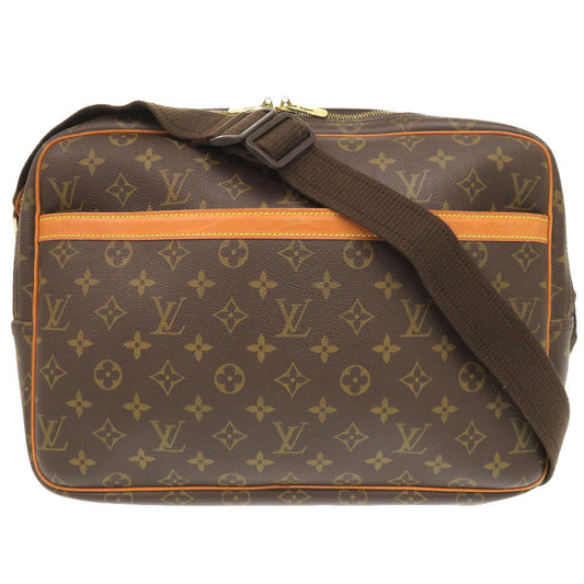 Louis Vuitton M45252 Reporter GM Monogram Canvas Brown Shoulder Bag