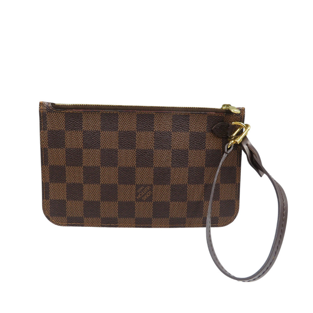 Louis Vuitton Pouch Damier Neverfull Pouch Canvas Brown Tote Bag 6E1508Zpa5