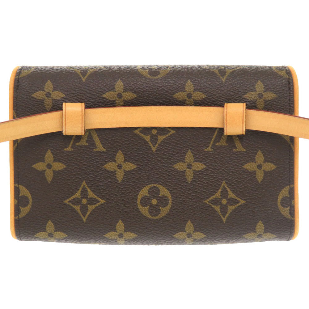 Louis Vuitton Waist M51855 Pochette Florentine Monogram Canvas Brown Clutch Bag
