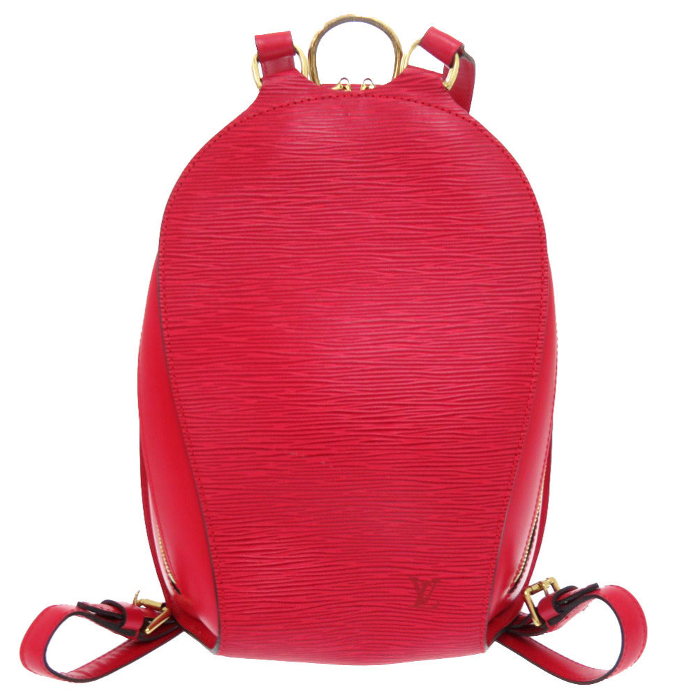 Louis Vuitton Backpack M52237 Epi Castilian Epi Leather Red