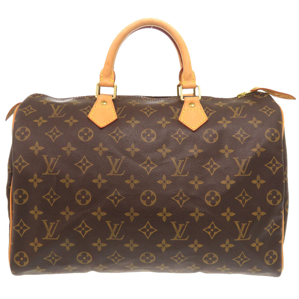 Louis Vuitton M41107 Speedy 35 Monogram Canvas Brown Handbag 6E2041Gb5A8