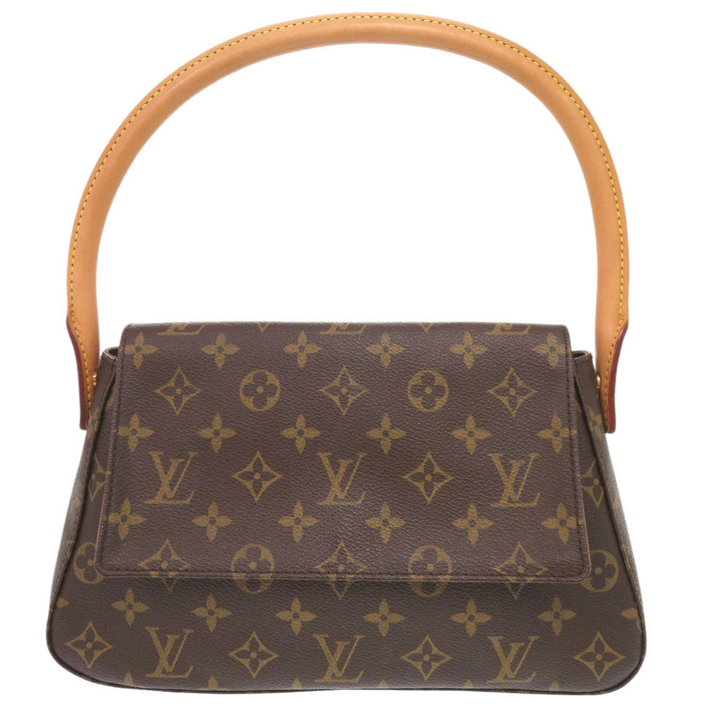 Louis Vuitton M51147 Looping Monogram Canvas Brown Mini Bag 6F1001Bb5M22