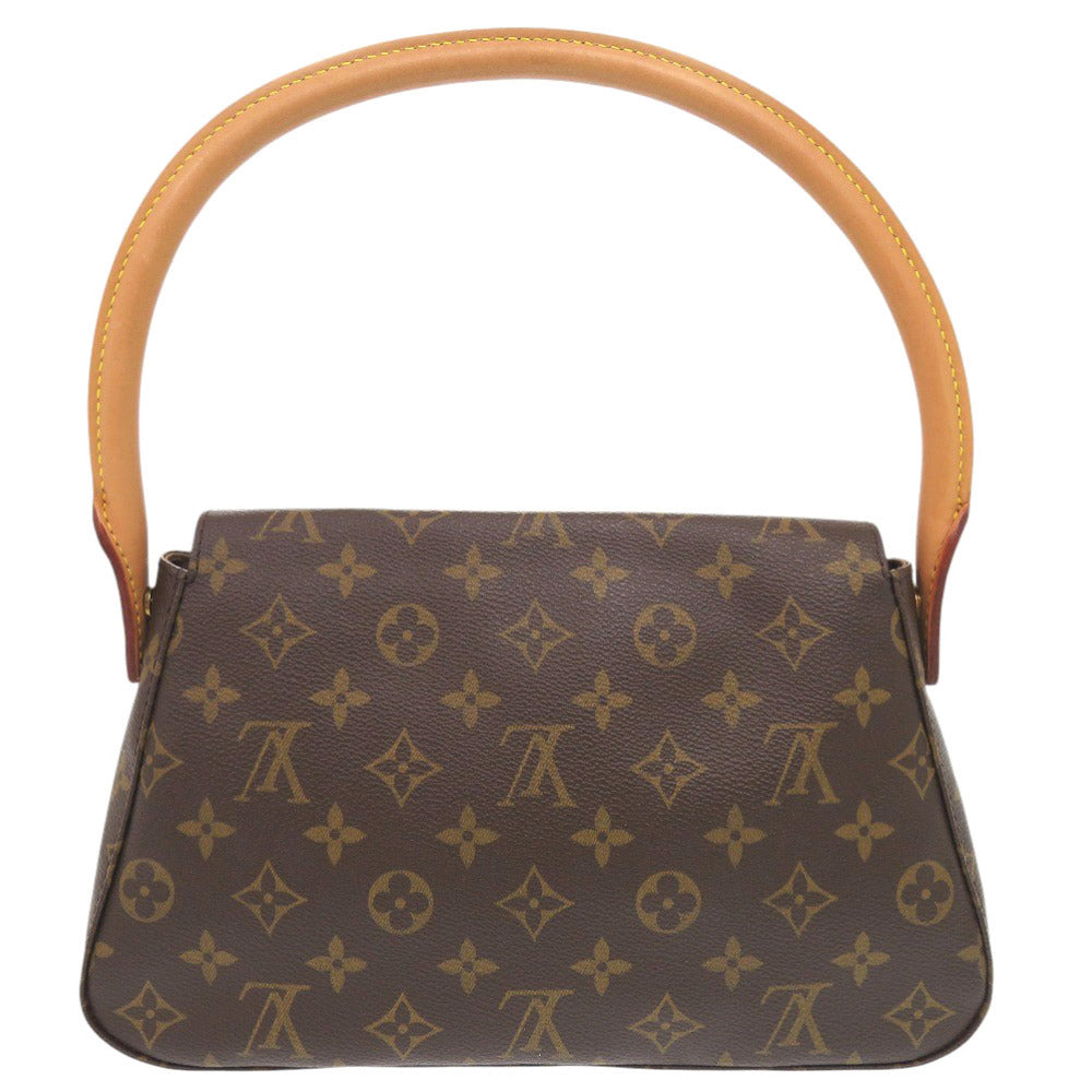 Louis Vuitton M51147 Looping Monogram Canvas Brown Mini Bag 6F1001Bb5M22