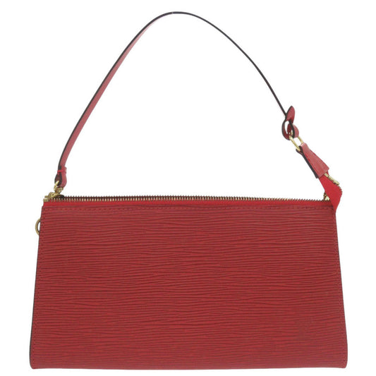 Louis Vuitton M52947 Epi Castilian Epi pochette Leather Red Clutch Bag