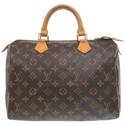 Louis Vuitton M41526 Speedy 30 Monogram Canvas Brown Handbag 6F1399Le5Nb