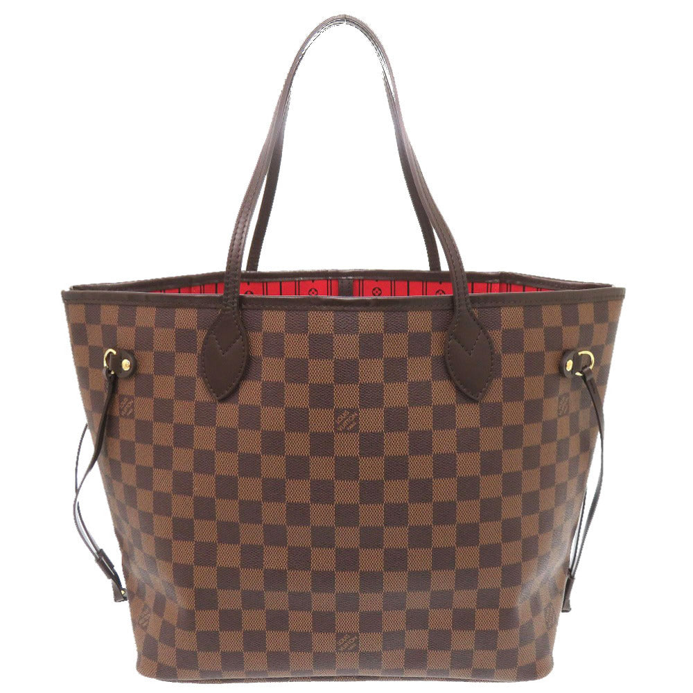 Louis Vuitton N51105 Damier Neverfull MM Canvas Brown Tote Bag 6F1652Ieb6A8