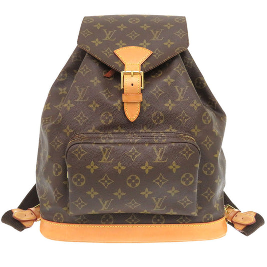 Louis Vuitton Backpack M51135 MontsourisGM Monogram Canvas Brown