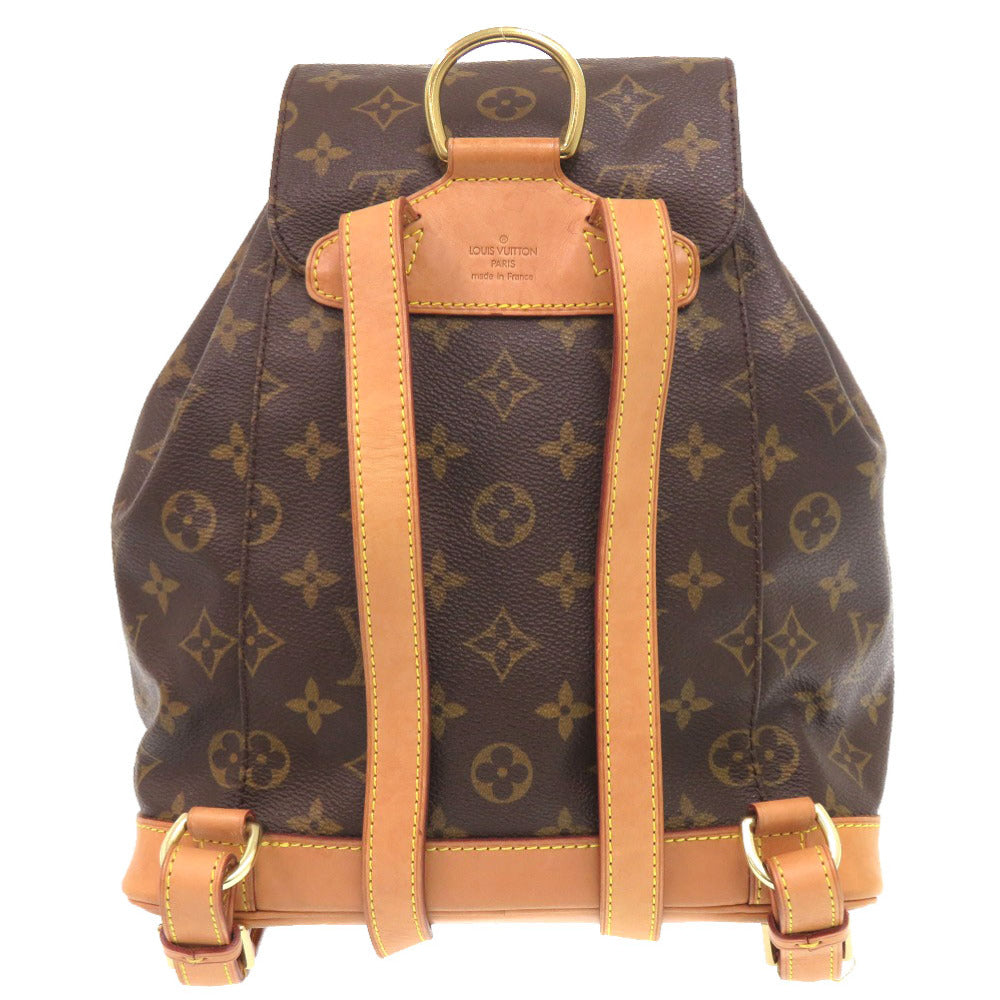 Louis Vuitton Backpack M51136 MontsourisMM Monogram Canvas Brown 6G1823Pg5A10