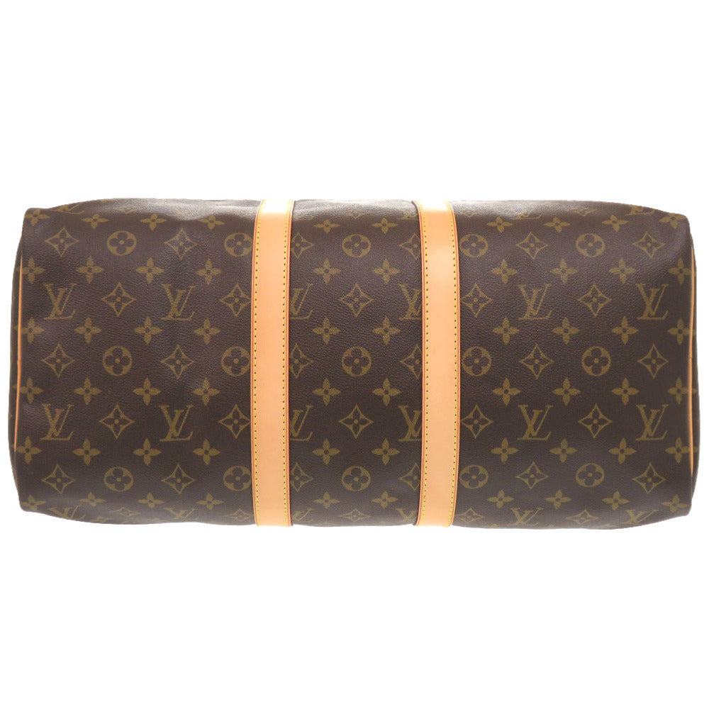 Louis Vuitton Boston Duffel M41428 Keepall 45 Monogram Canvas Brown Travel Bag 3