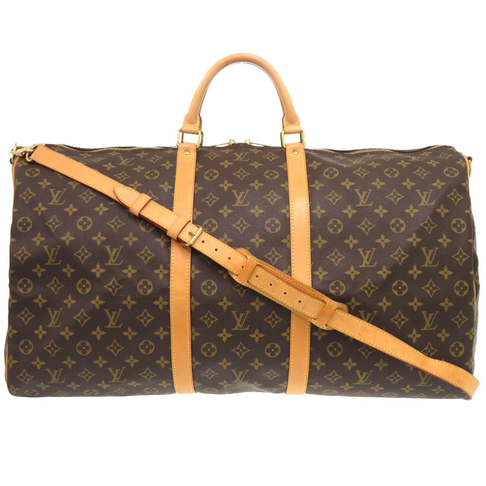 Louis Vuitton Boston Duffel M41414 Keepall bandouliere55 Monogram Canvas Brown Travel Bag 6G1842Ihs6A9