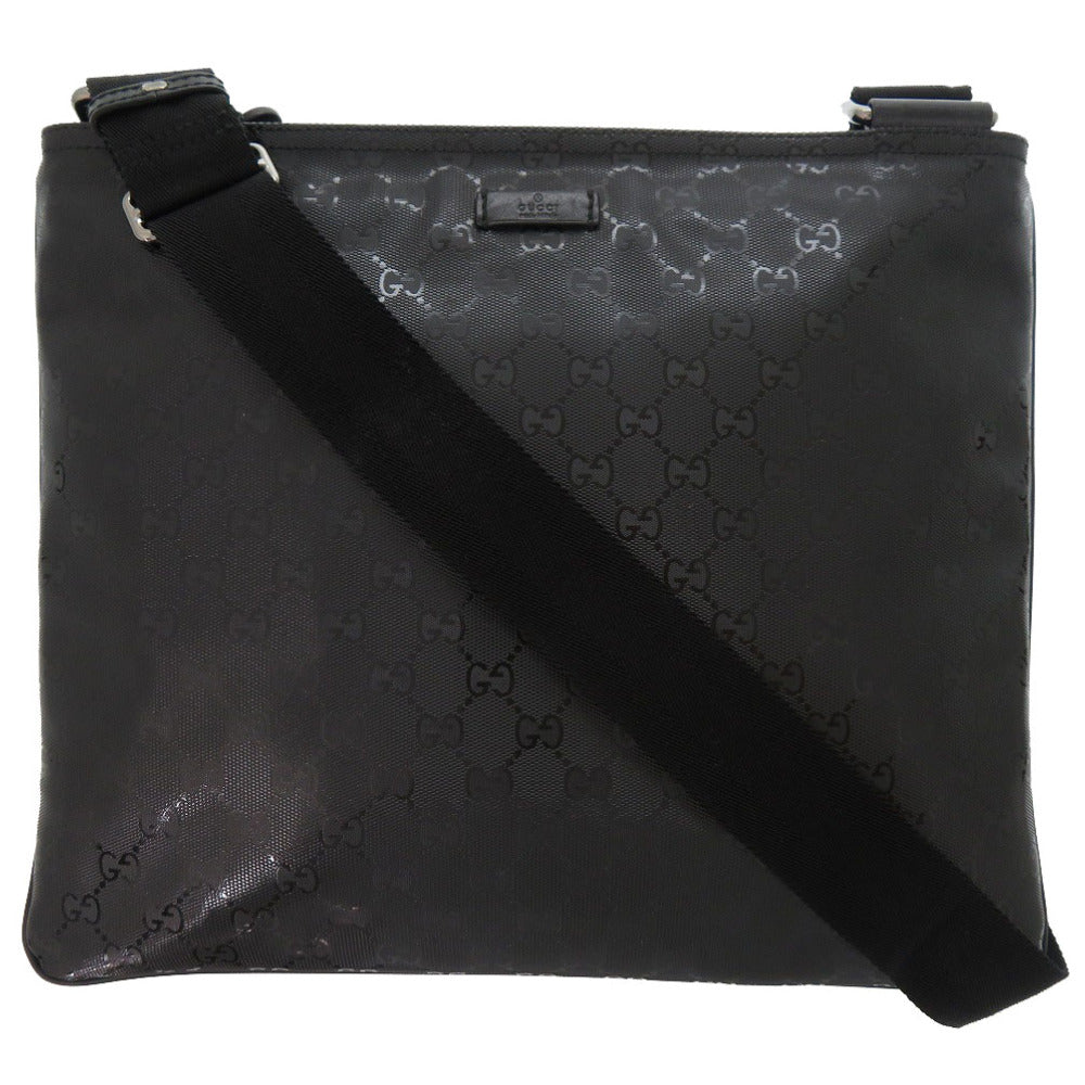 Gucci Coated Impreme Leather Canvas Black Apparel