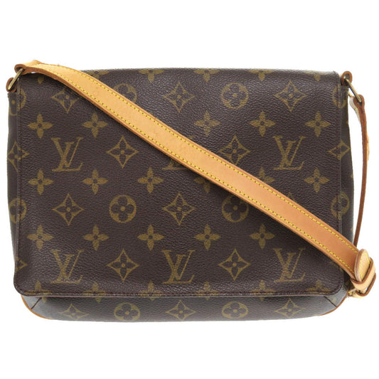 Louis Vuitton M51388 M tte Tango Long Monogram Canvas Brown Shoulder Bag 6H1517Aba5A4