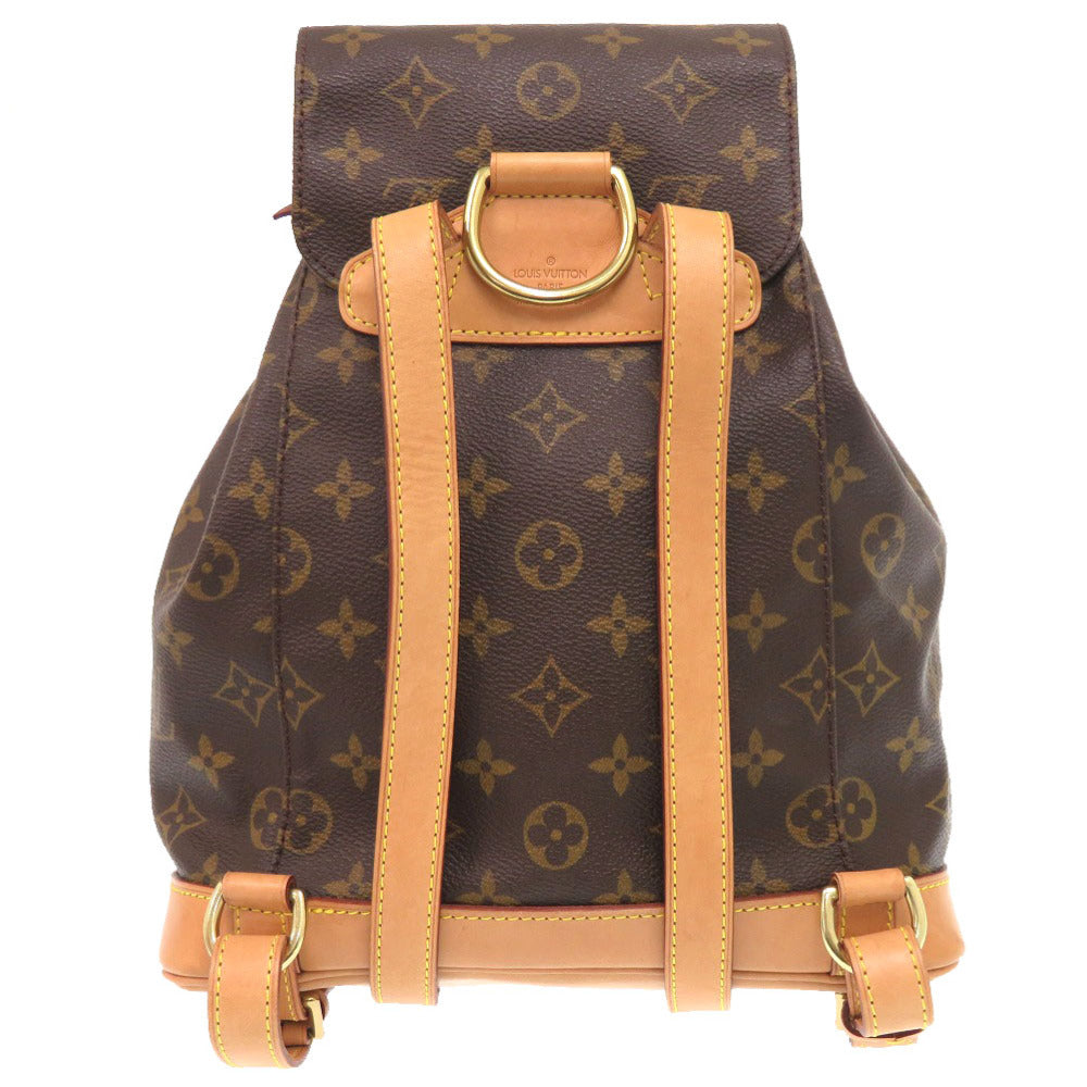 Louis Vuitton Backpack M51136 MontsourisMM Monogram Canvas Brown 6I0364Ihz6A10