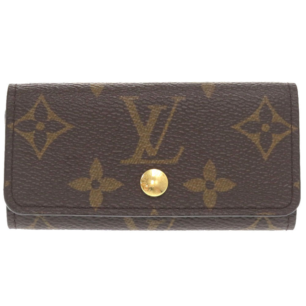 Louis Vuitton Key holder M69517 Multicles4 Monogram Canvas Brown Key Chain 6I0625Ias5D1