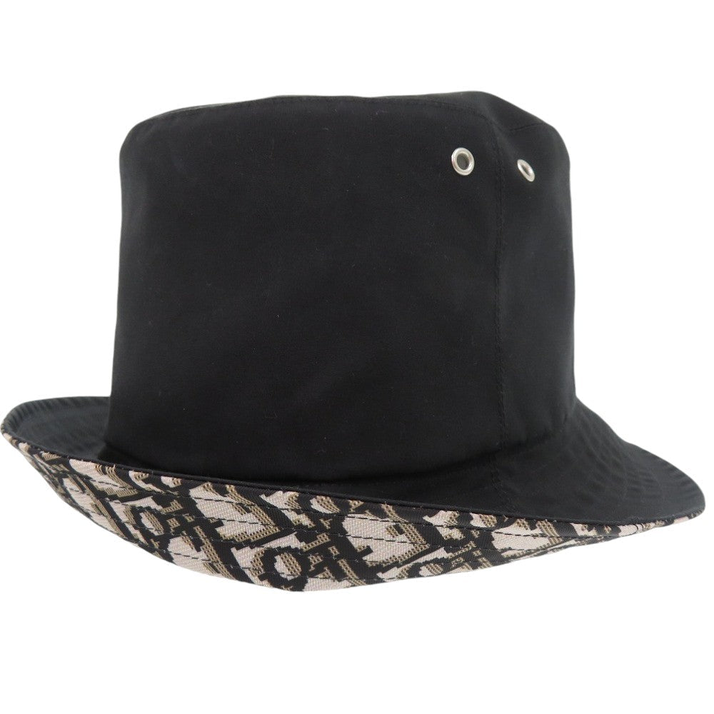 Dior Christian Other Hats Polyester D Bob Hat Black Travel Bag